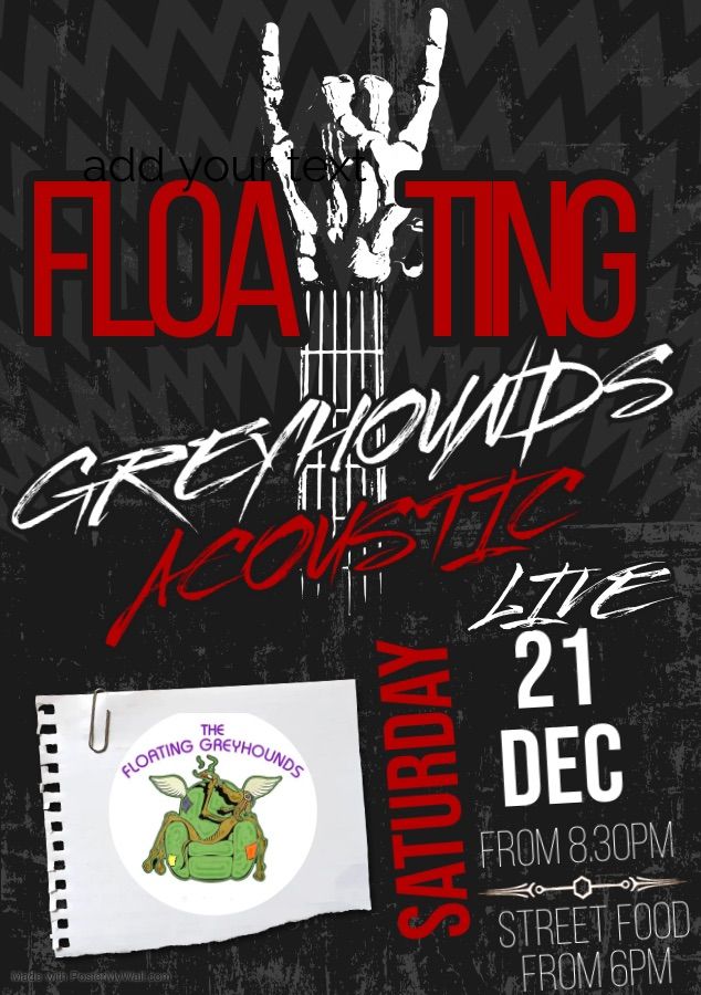 LIVE music from The Floating Greyhounds 