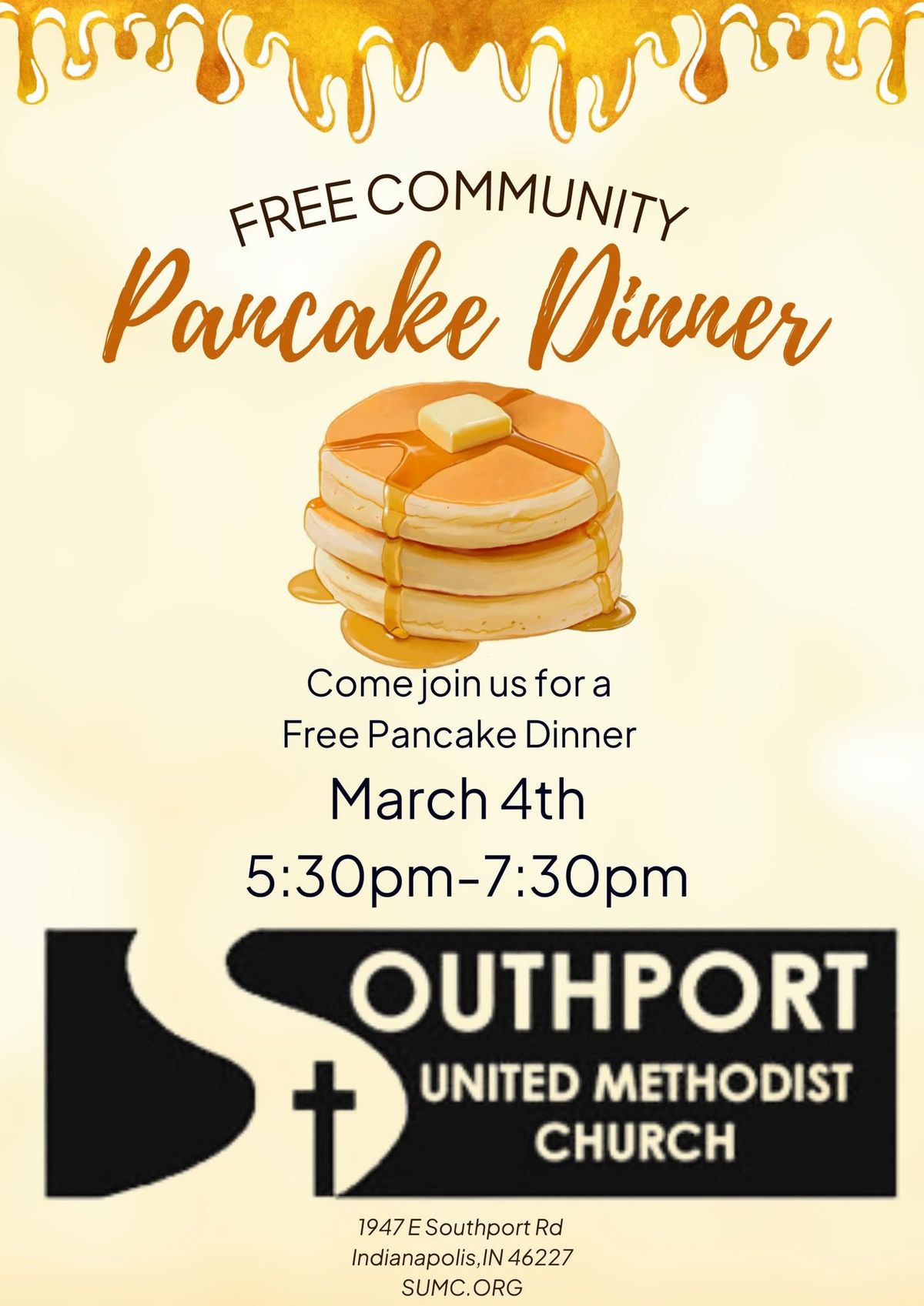 FREE Community Pancake Dinner