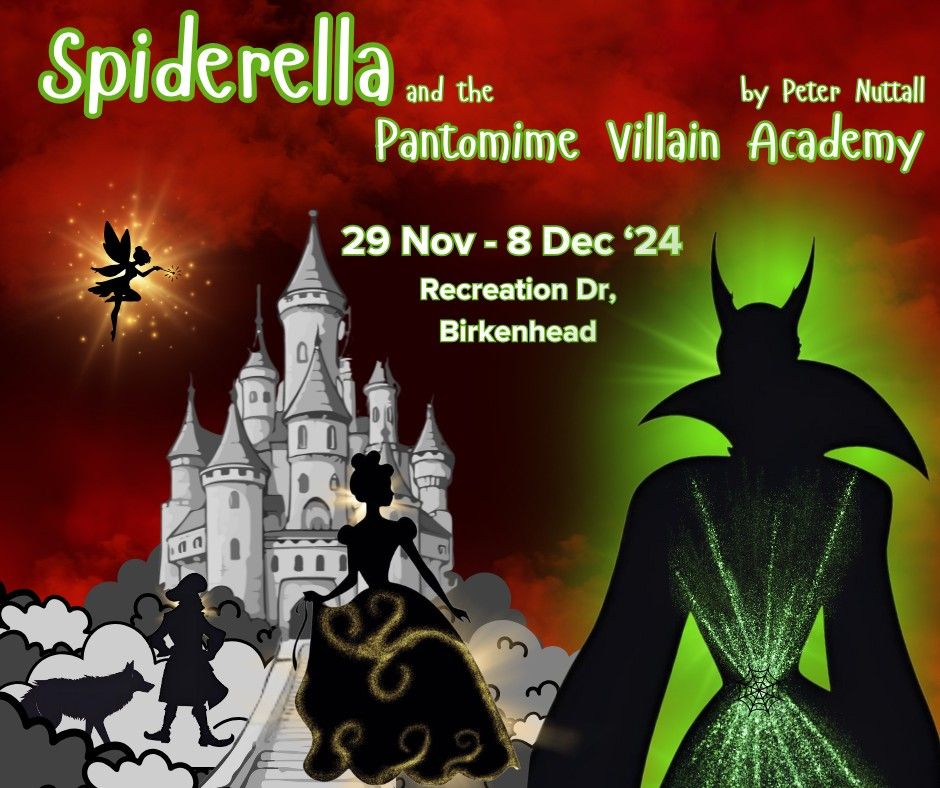 Spiderella and the Pantomime Villain Academy