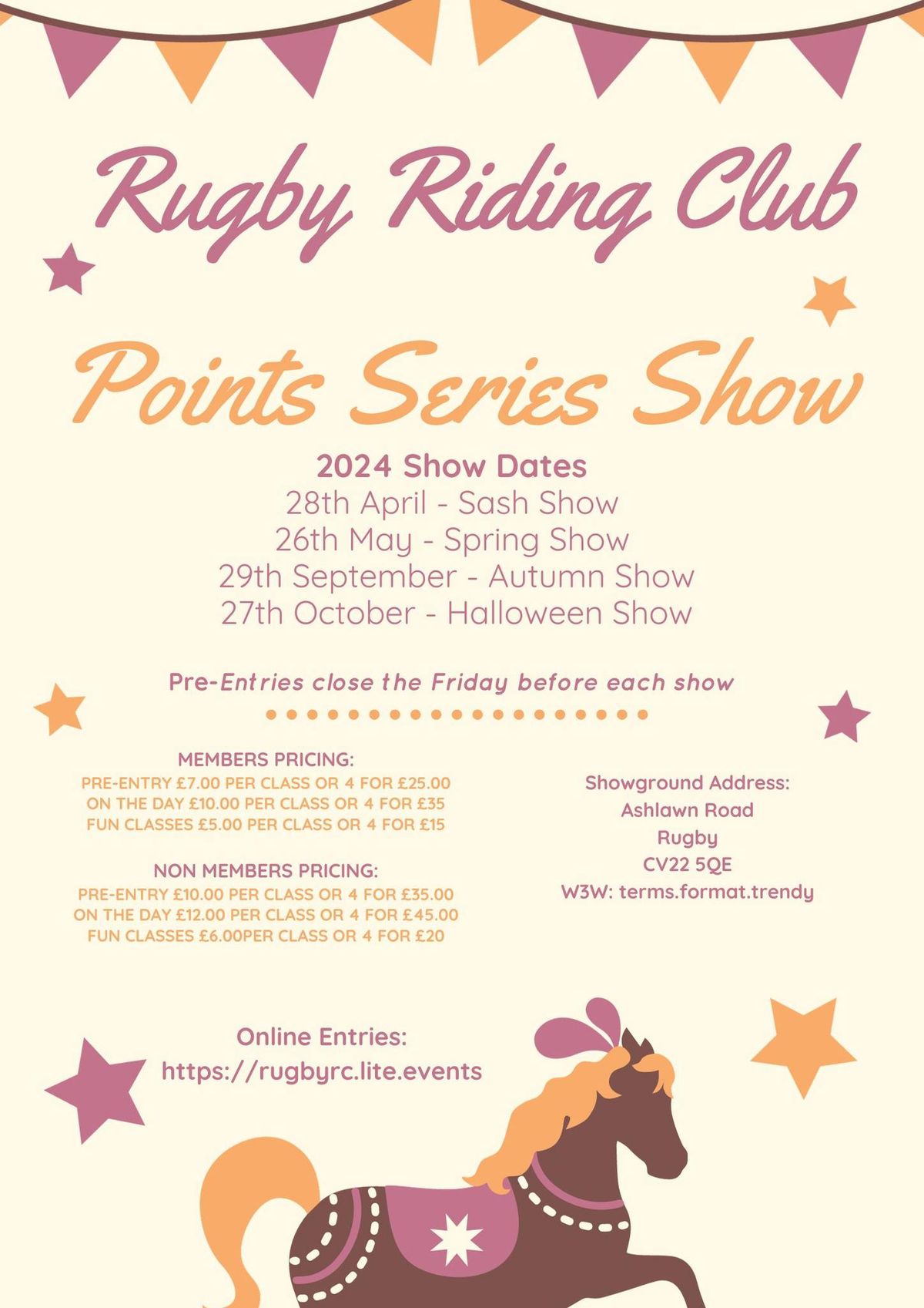 Points Series Show - Halloween Show 