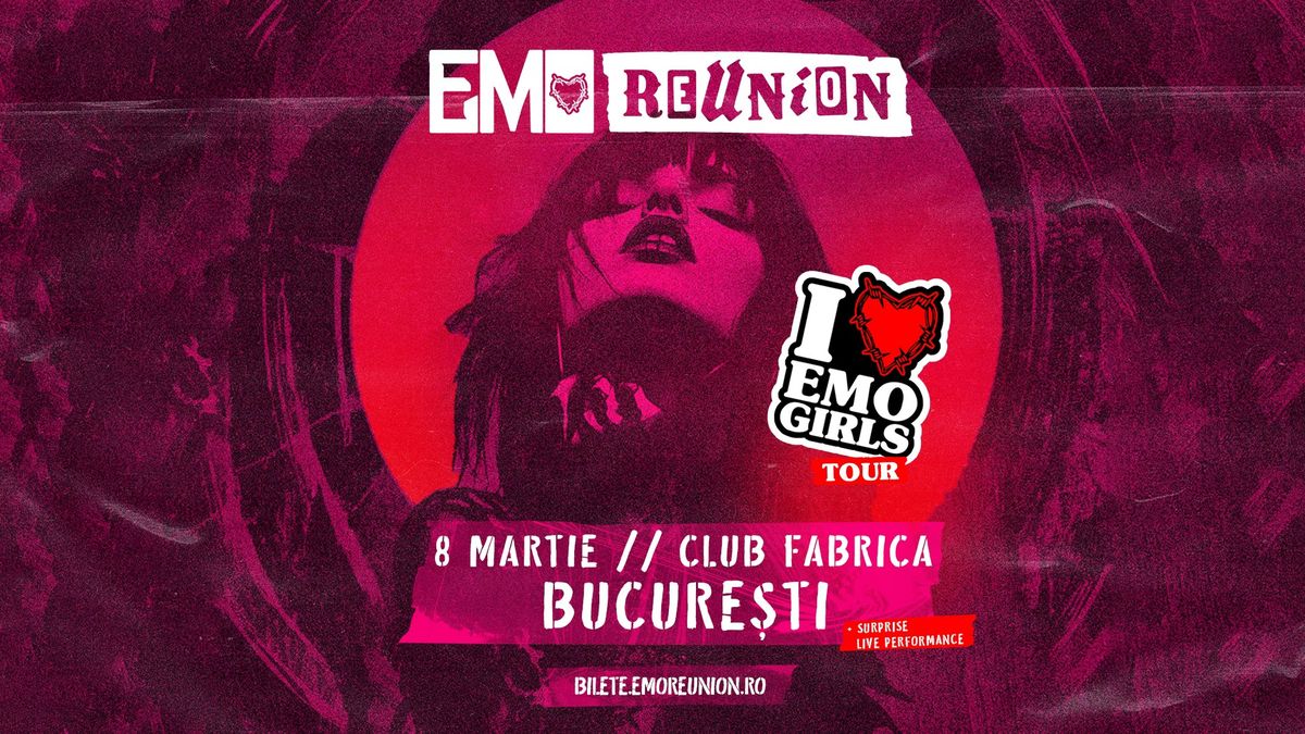 I \u2661 Emo Girls Tour by Emo Reunion w\/ Snoe Vane @ Club Fabrica