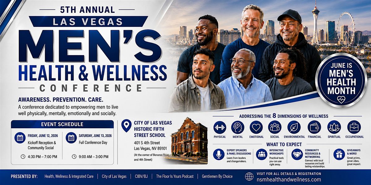 2026 5th Annual Las Vegas Men's Health & Wellness Conference