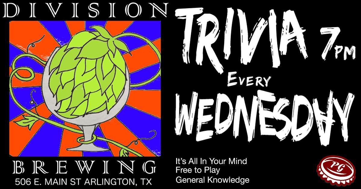 Division Brewing Trivia Night! 