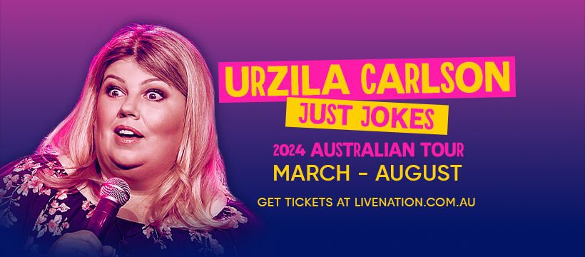 Urzila Carlson | Just Jokes | CANBERRA