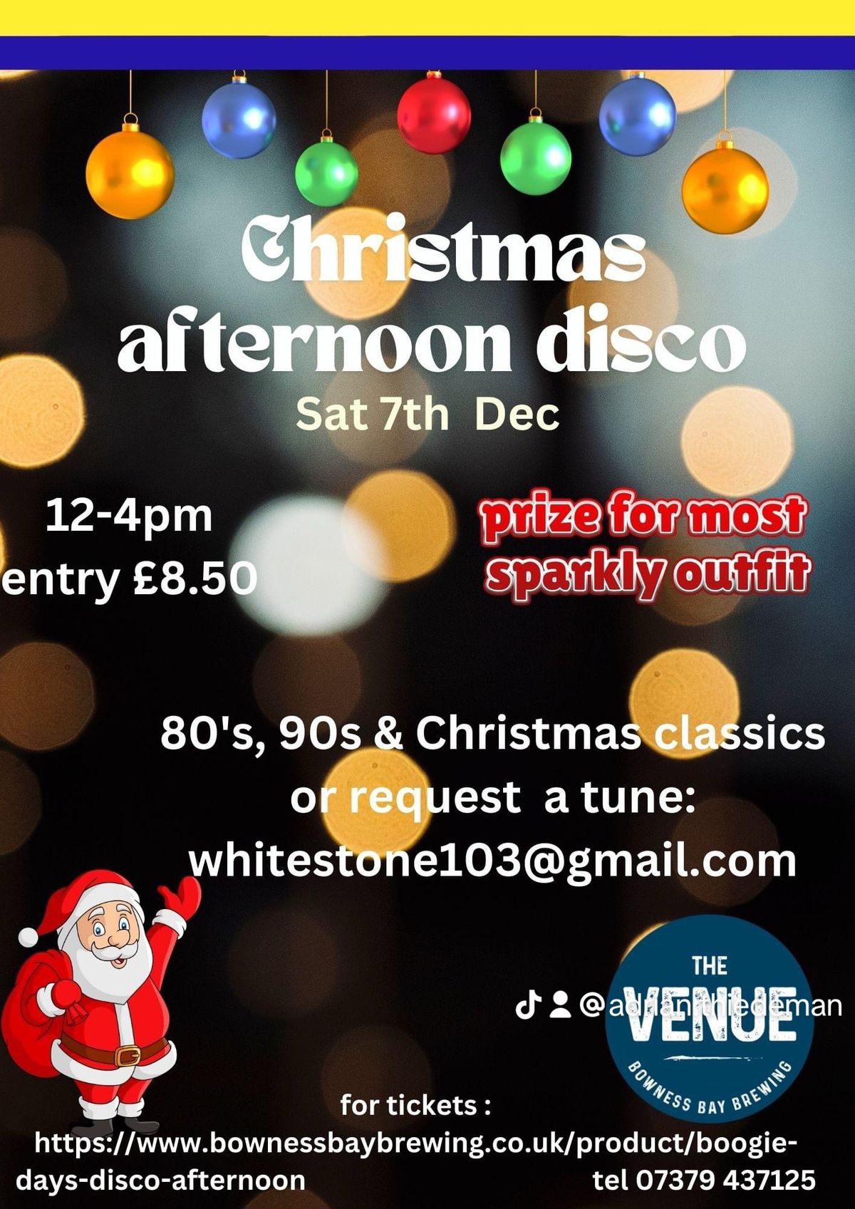 Afternoon Christmas Disco