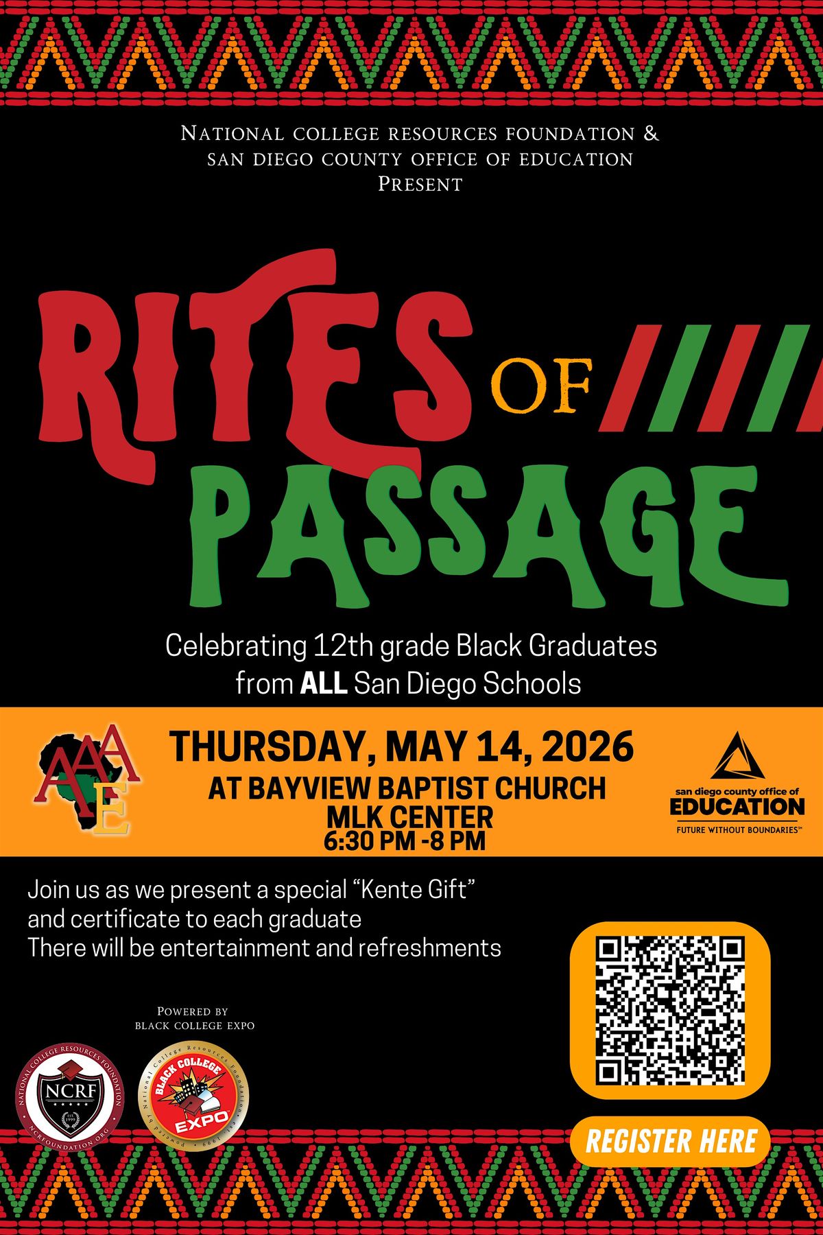 San Diego Black Grad-Rites of Passage "Celebrating Black Seniors in SD"