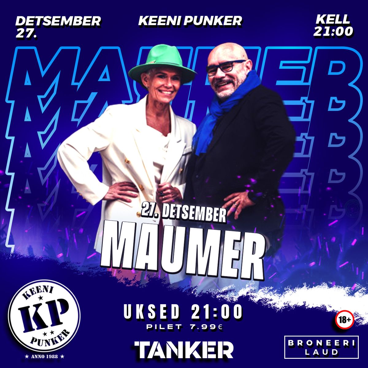 MauMer LIVE Keeni Punkris