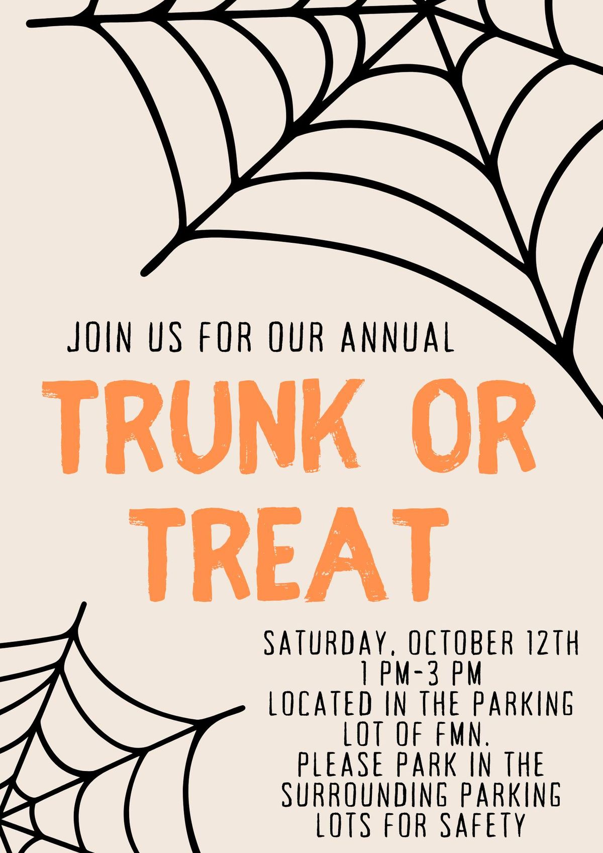 FMN Annual Trunk or Treat