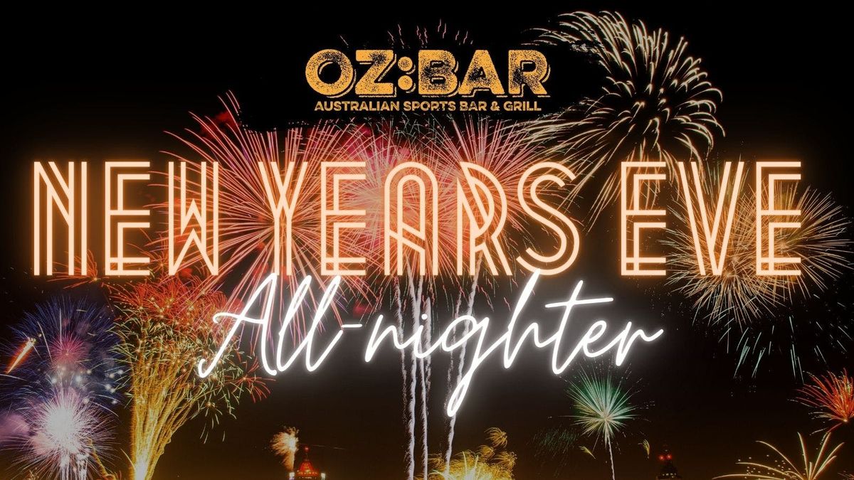 NYE ALL-NIGHTER | OZ:BAR | 31.12.25