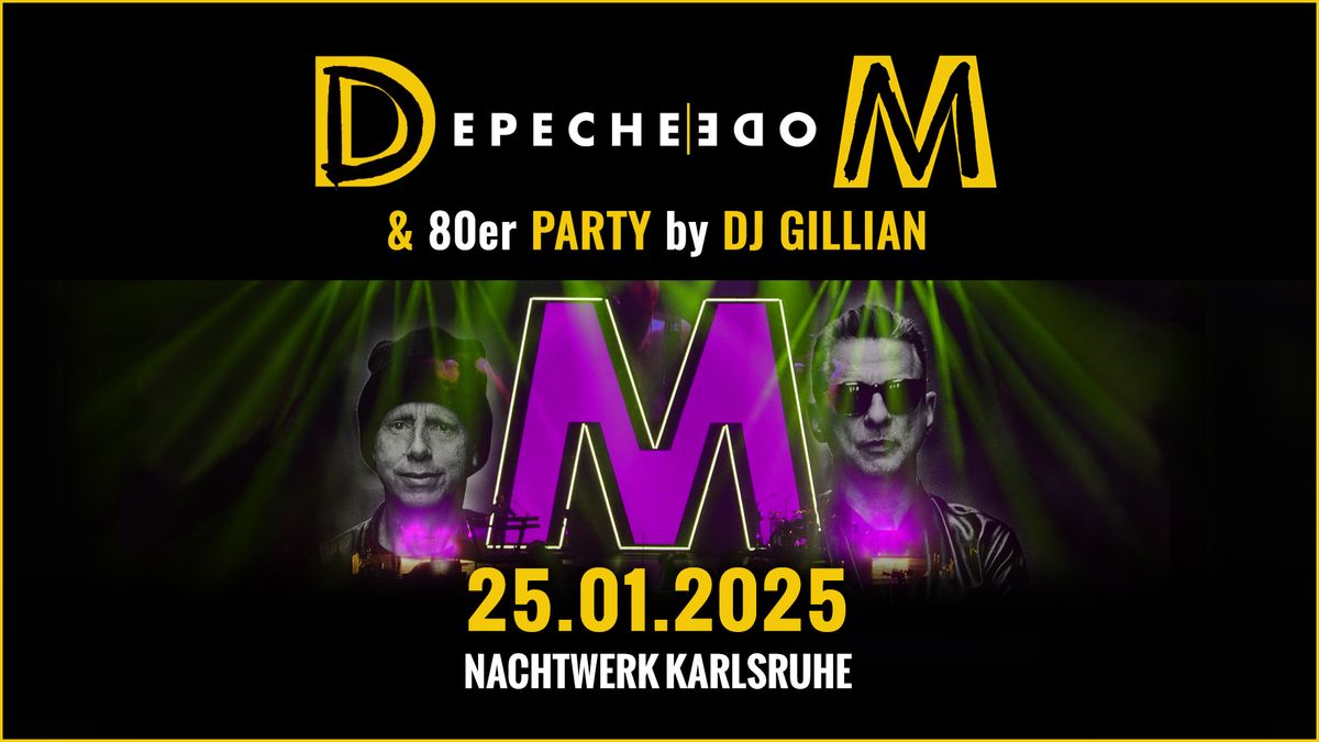 DEPECHE MODE & 80er Party Karlsruhe von DJ GILLIAN