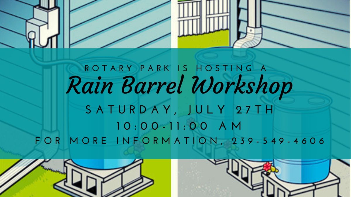 Rain Barrel Workshop 