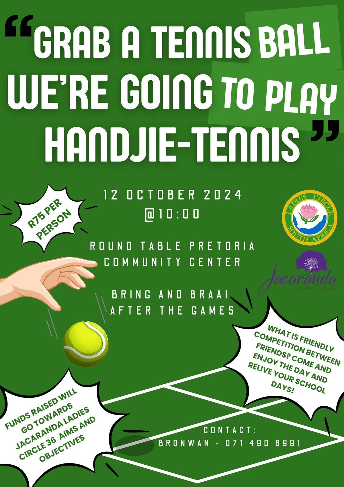 Handjie Tennis Day