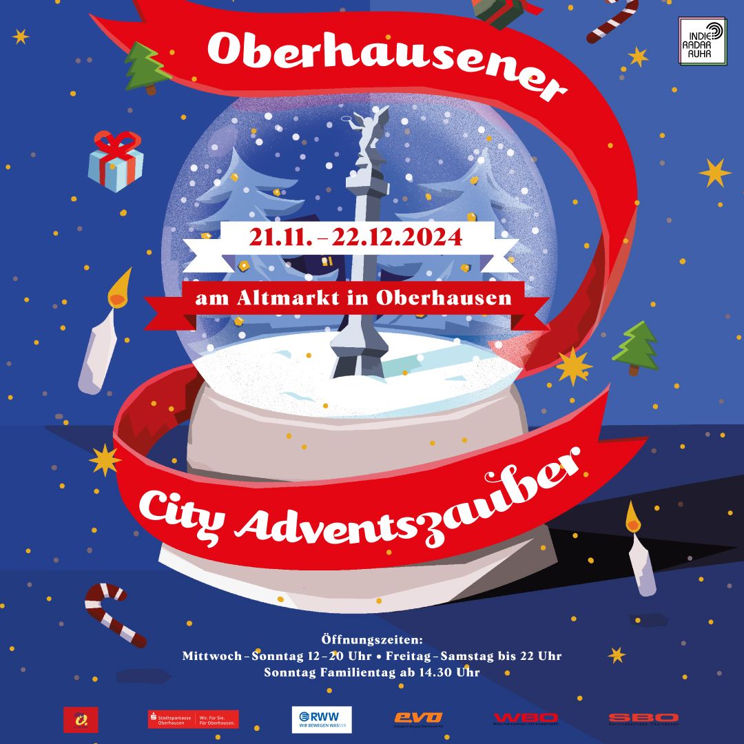 City-Adventszauber 2024  \u2022 Altmarkt, Oberhausen \u2022 21.11.-22.12.2024