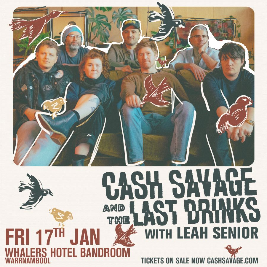 Cash Savage & The Last Drinks @ The Whalers - Warrnambool