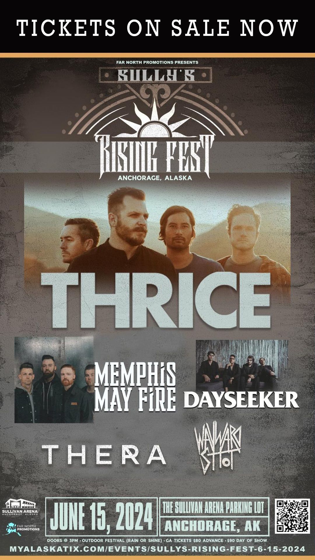SULLY\u2019S RISING FEST (feat. Thrice, Memphis May Fire, Dayseeker & MORE)