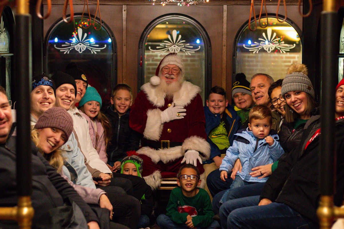 Santa Express Aboard The Great Raleigh Trolley (Nov.30 - Dec.23)