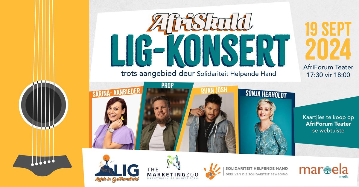 AfriSkuld LIG-Konsert