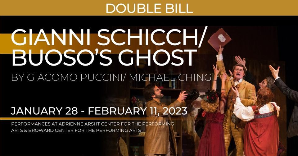 Gianni Schicchi and Buoso\u2019s Ghost by Giacomo Puccini \/ Michael Ching