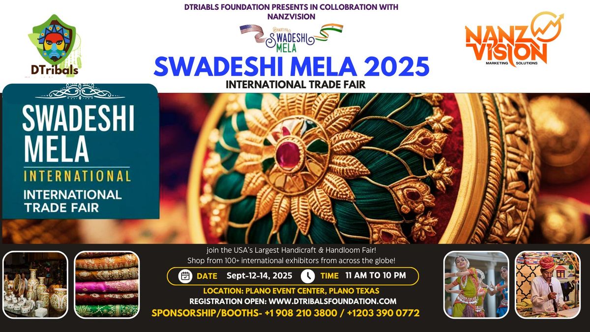 Swadeshi Mela- International Trade Fair- Dallas