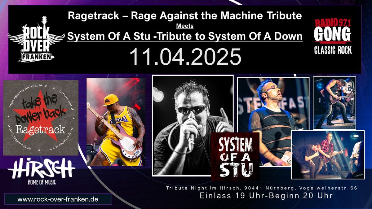 Rage Against the Machine Tribute meets System Of A Down Tribute