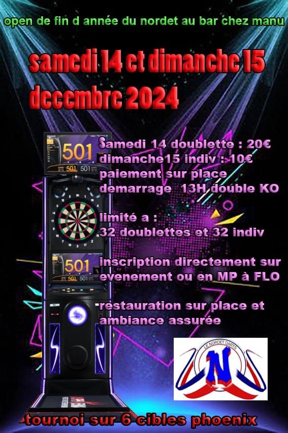 Open de fin d'ann\u00e9e du Nordet Darts