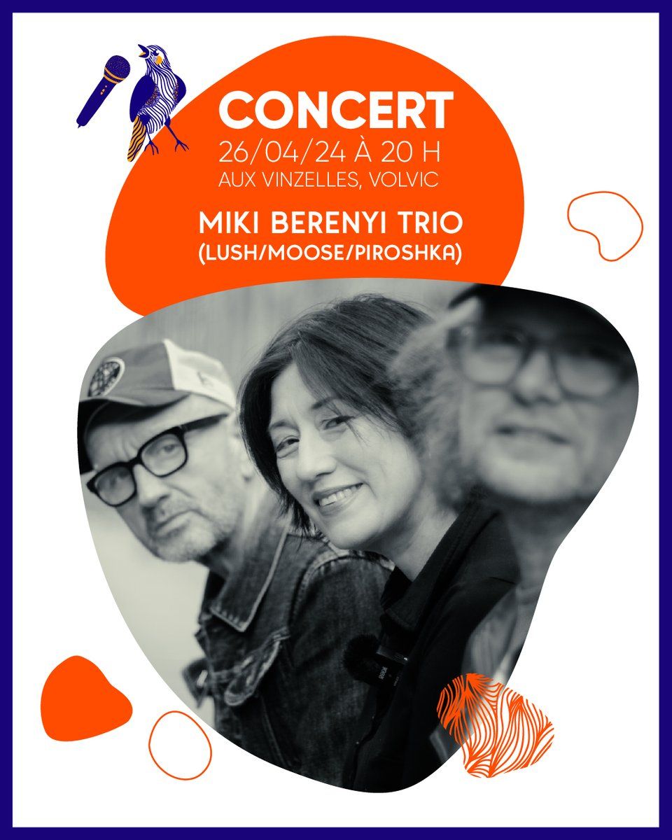 Miki Berenyi Trio (Concert)
