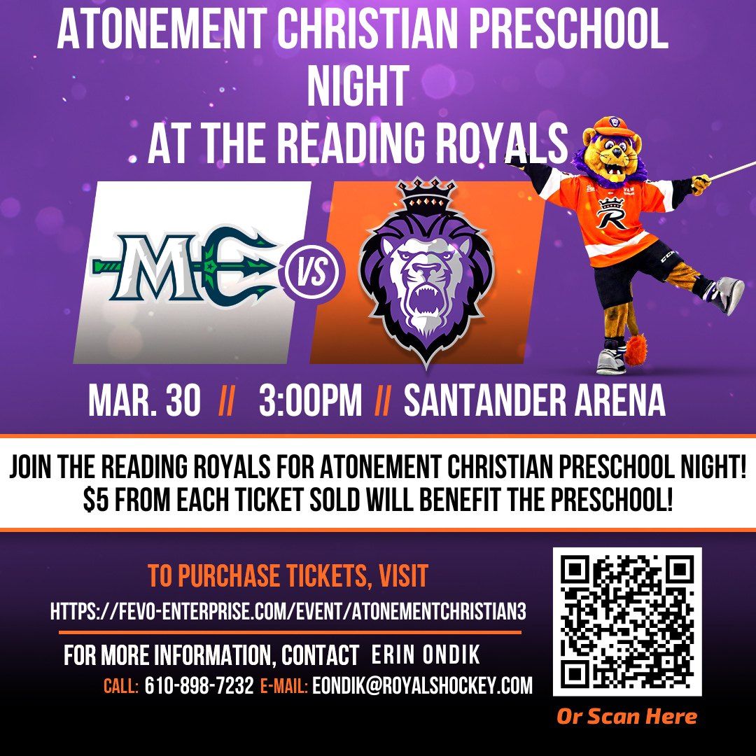 Preschool Night at the Reading Royals