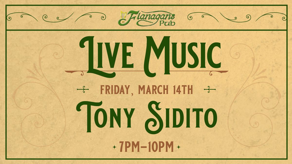 Live Music by Tony Sidito