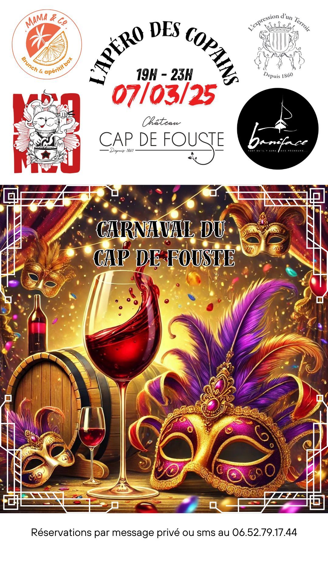 Ap\u00e9ro des Copains - Carnaval du Ch\u00e2teau 