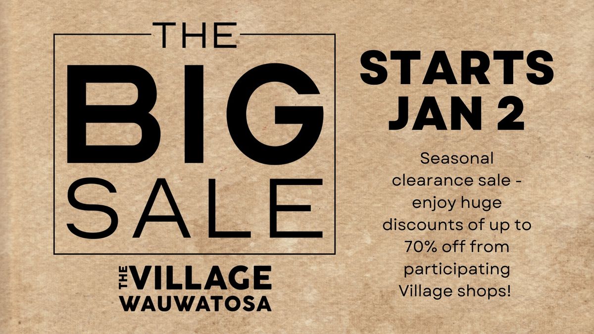 The Big Sale