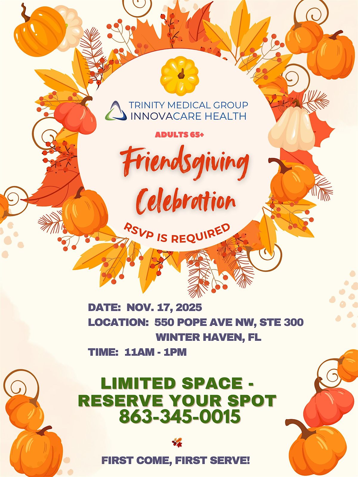 Friendsgiving - Trinity