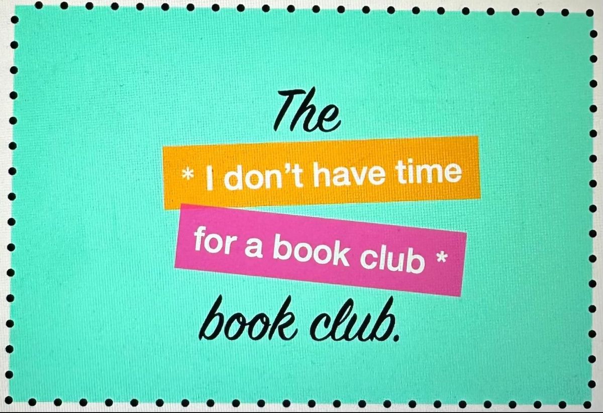 'You Pick" book club get together.