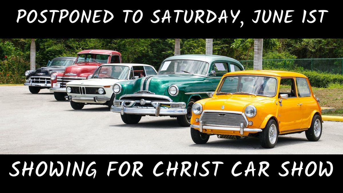 Showing For Christ Car Show