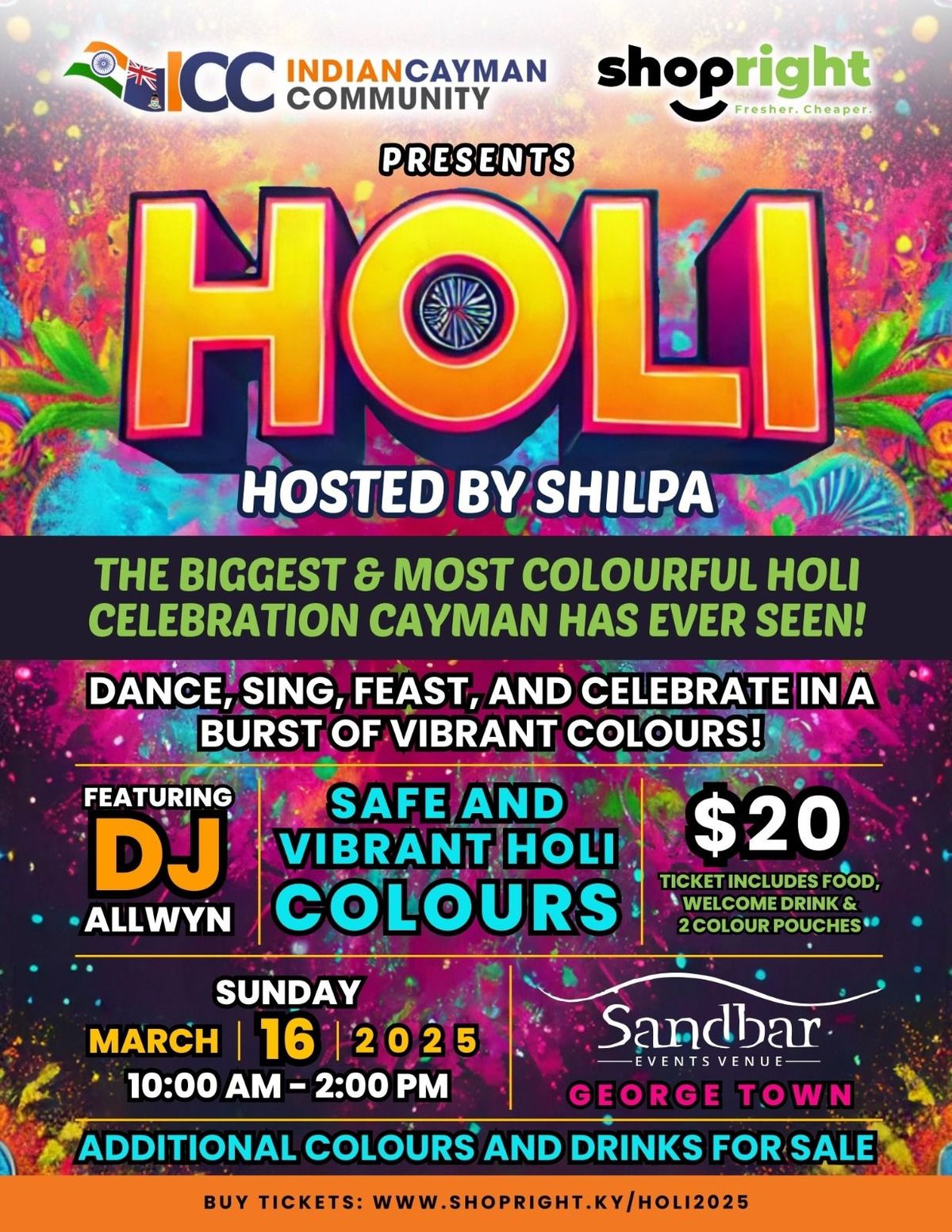 Holi Celebration Cayman