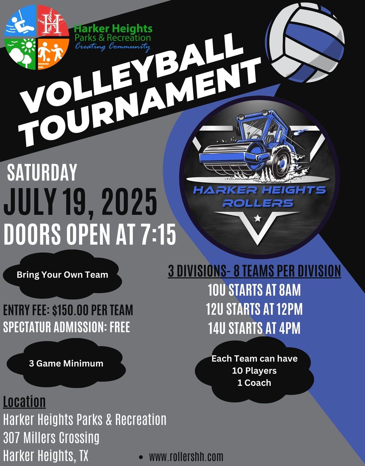 2025 Mid-Summer Volleyball Tournament