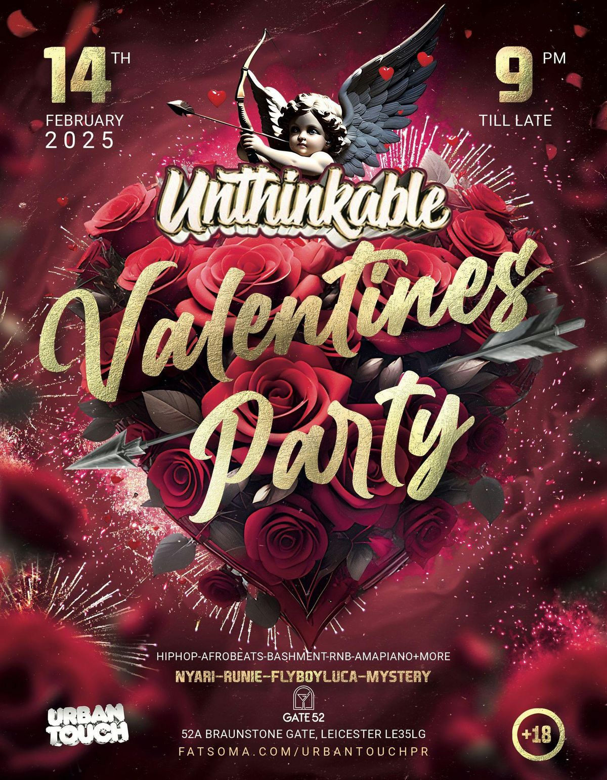 UNTHINKABLE VALENTINES TOUR  ( LEICESTER )