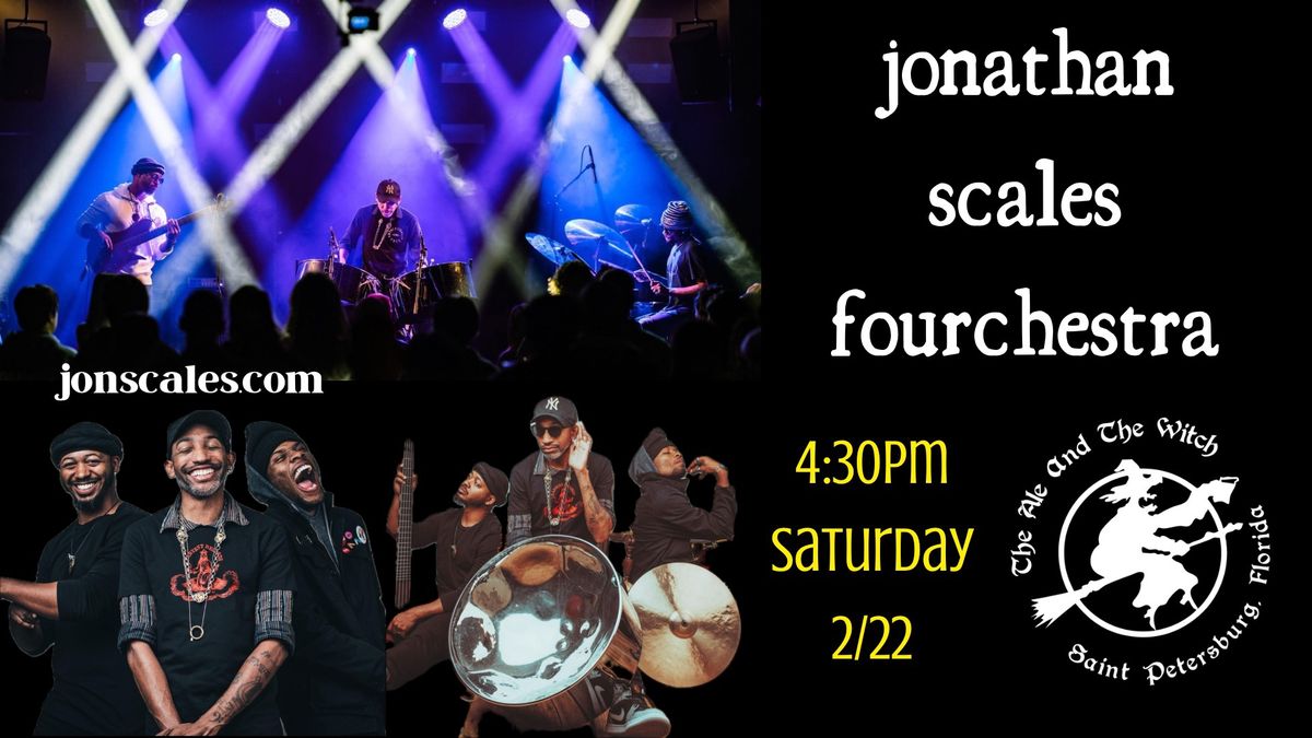 Jonathan Scales Fourchestra courtyard concert SA 2\/22 4:30pm