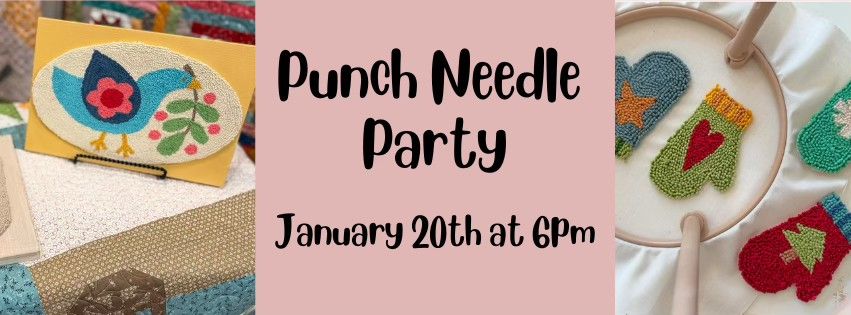 Punch Needle Party