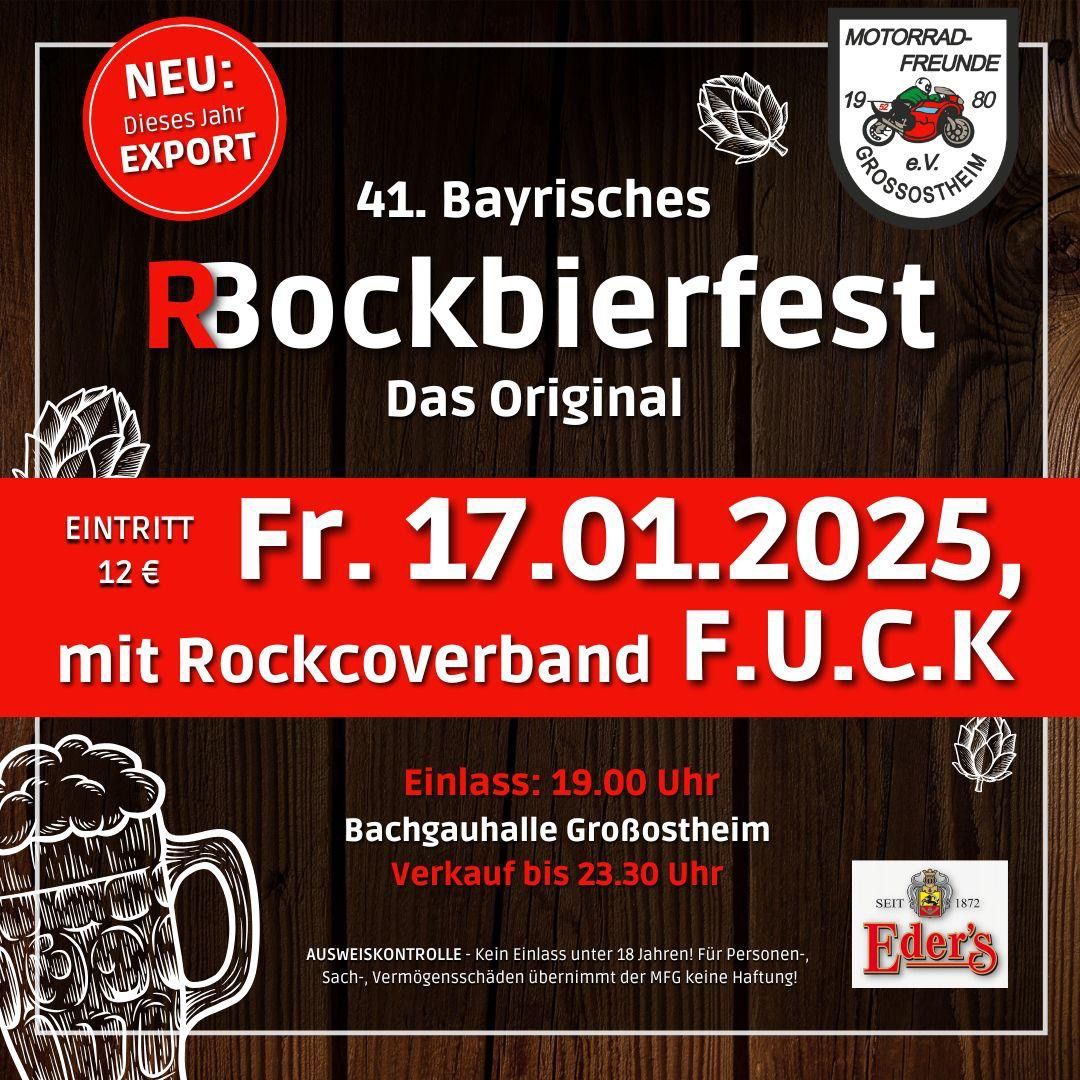 41. Bayrisches Bockbierfest