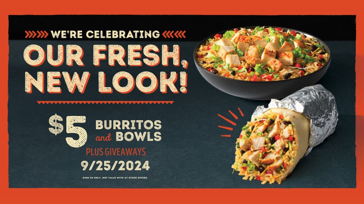 Moe's Midtown GA Tech $5 Burrito Celebration