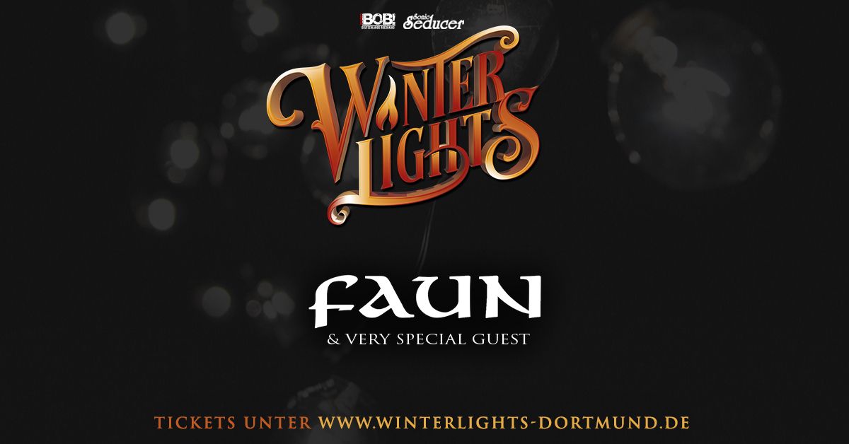 FAUN  I WINTERLIGHTS I DORTMUND \ud83d\udd25