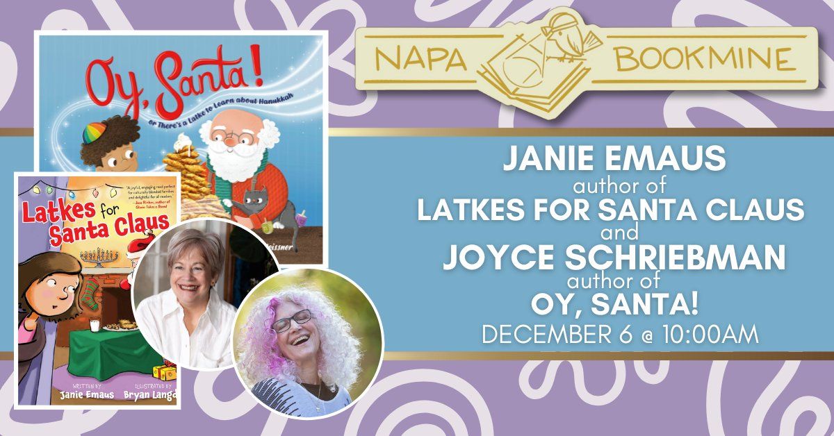 Storytime & Author Event with Janie Emaus + Joyce Schriebman