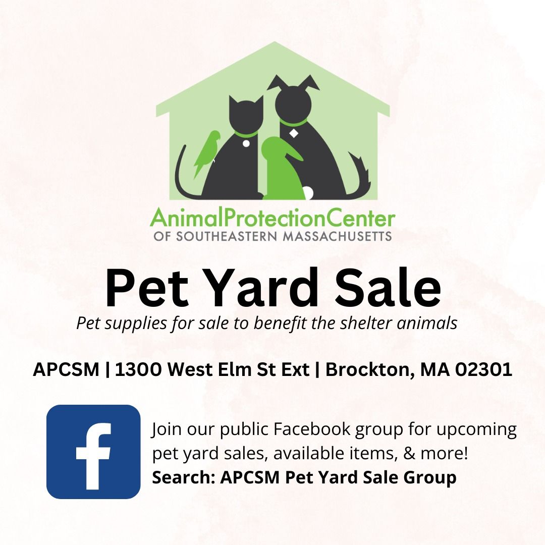 Pet Yard Sale 