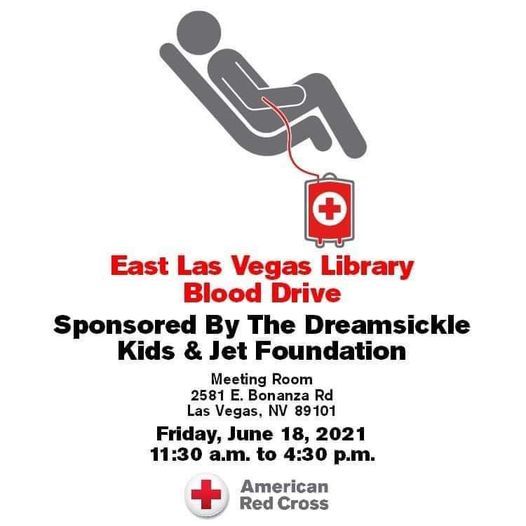 Dreamsickle Kids and JET Foundations Red Cross Blood Drive and Community Resource Fair