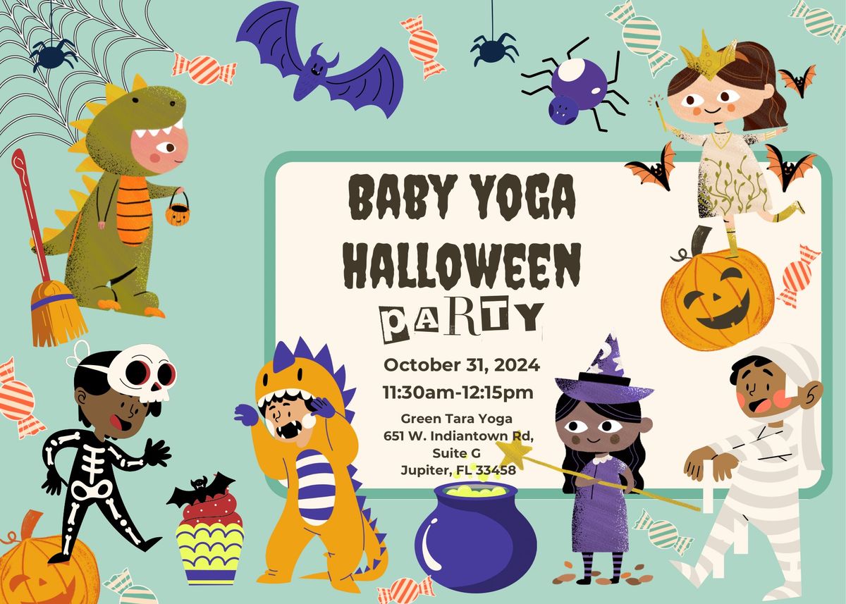 Baby Yoga Halloween Party