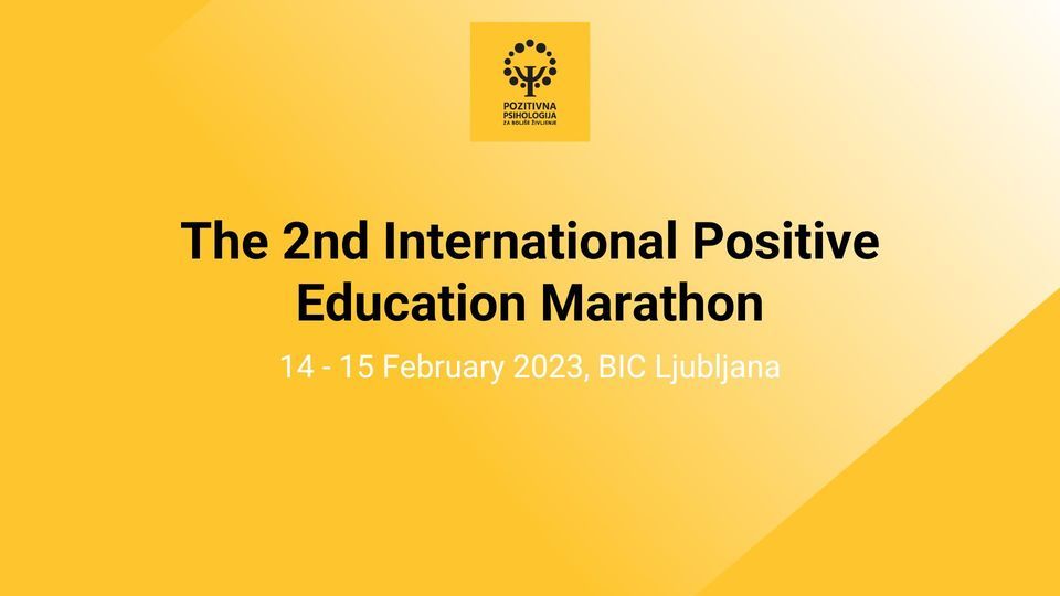 The 2nd International Positive Education Marathon
