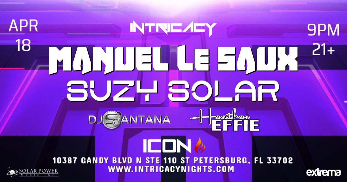 Intricacy FL: Manuel Le Saux & Suzy Solar