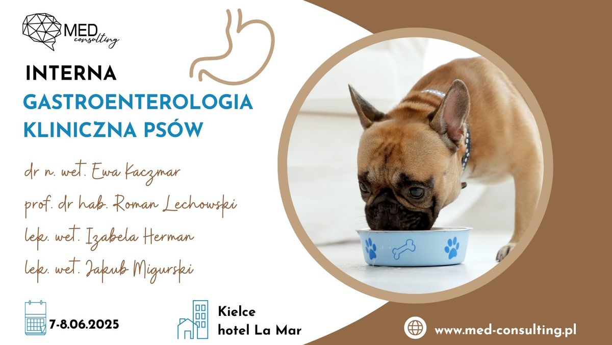 INTERNA - Gastroenterologia kliniczna ps\u00f3w