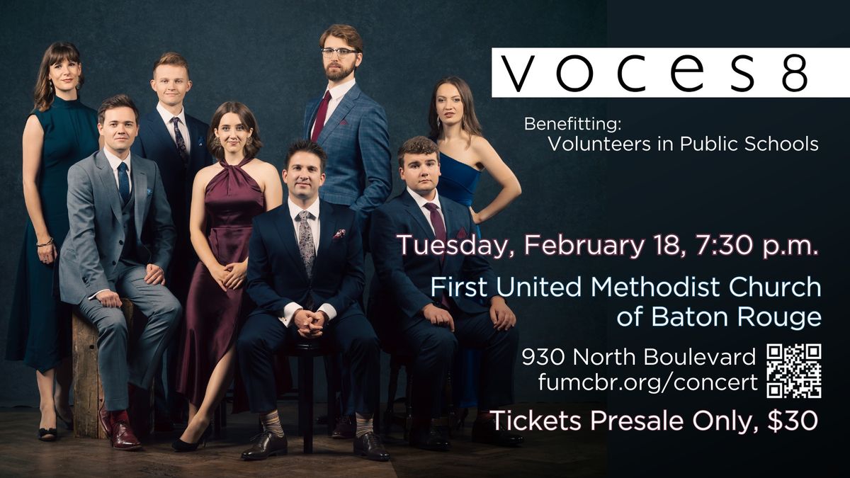 Concerts with a Cause: VOCES8 benefitting V.I.P.S. 