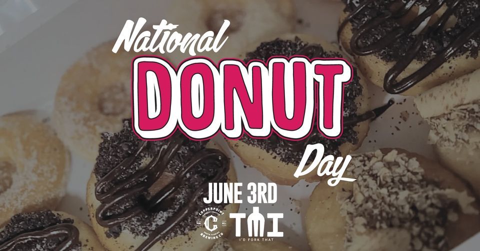 National Donut Day with TMI Food Truck, Copperpoint Brewing Co